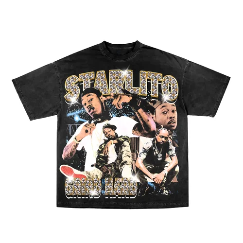 Bootleg-style Starlito shirt designed by Humanitees